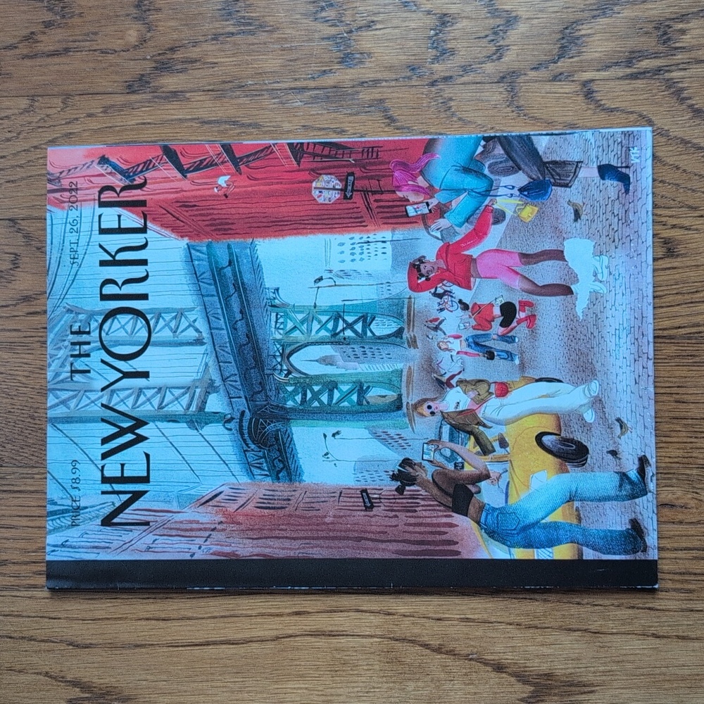 The New Yorker Magazine Sept. 26, 2022 "Fallstyle" By Victoria Tentler